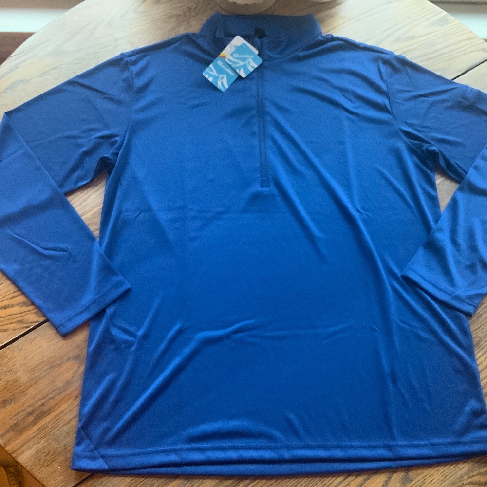 MAGCOMSEN polyester zip neck long sleeve /XL